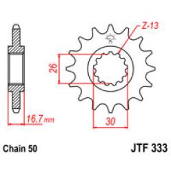 Звездочка передняя JT Sprockets (шаг 530 ) JT JTF333